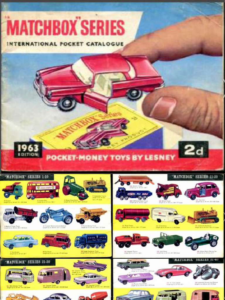 Catalogo Matchbox 1963 | PDF