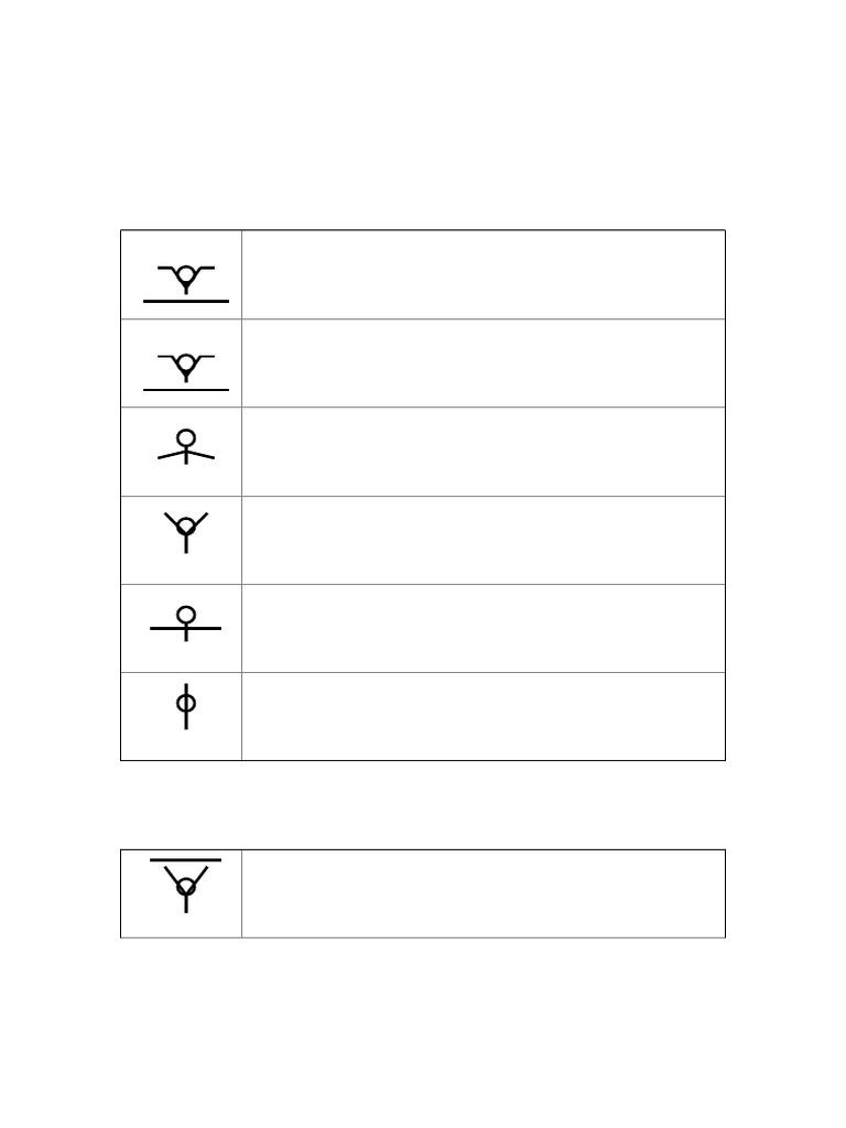 Workout Program With Exercise Icons | PDF
