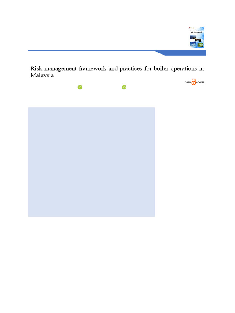 Risk_management_framework_and_practices_for_boiler | PDF | Boiler ...