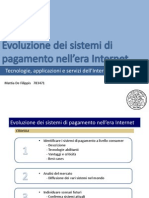 L'Evoluzione Dei Sistemi Di Pagamento Nell'Era Internt