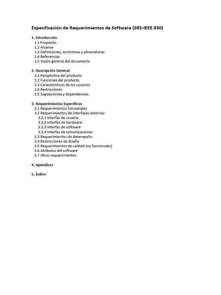 Especificación de Requerimientos de Software_ERS_IEEE830_Plantilla ...