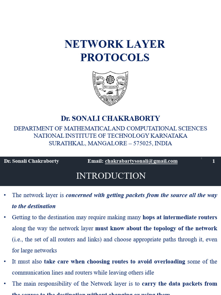 10. Network Layer | PDF | Computer Network | Routing