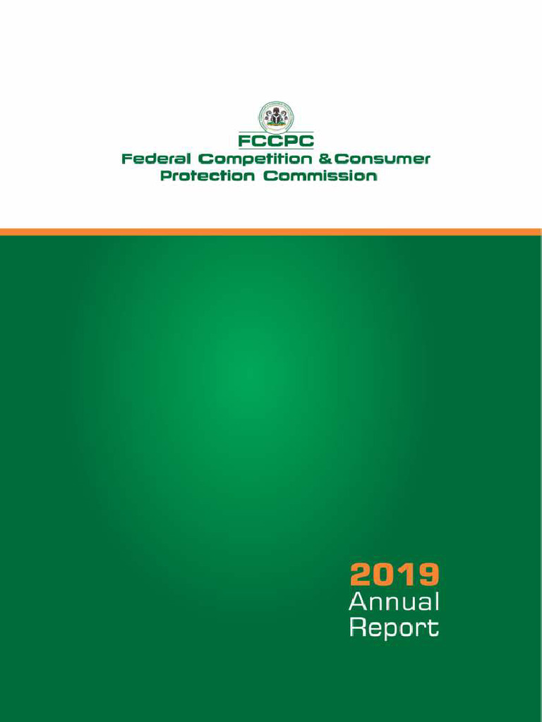 FCCPC 2019 Annual Report | PDF
