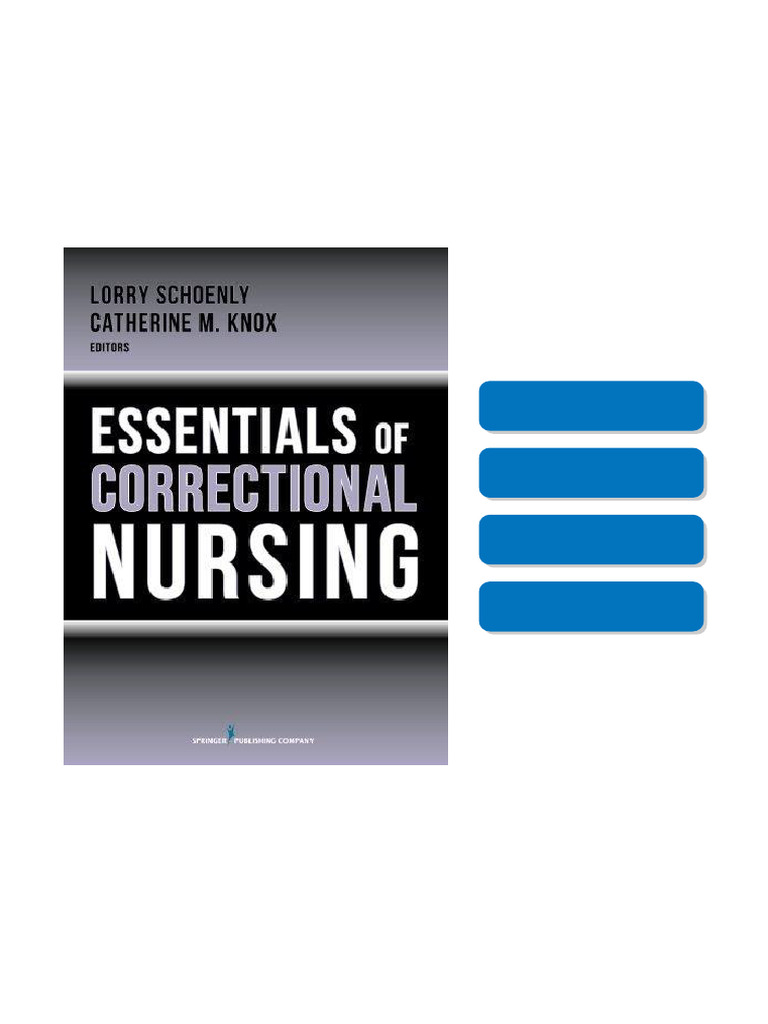 Essentials of Correctional Nursing 1st Edition Ready To Read | PDF ...