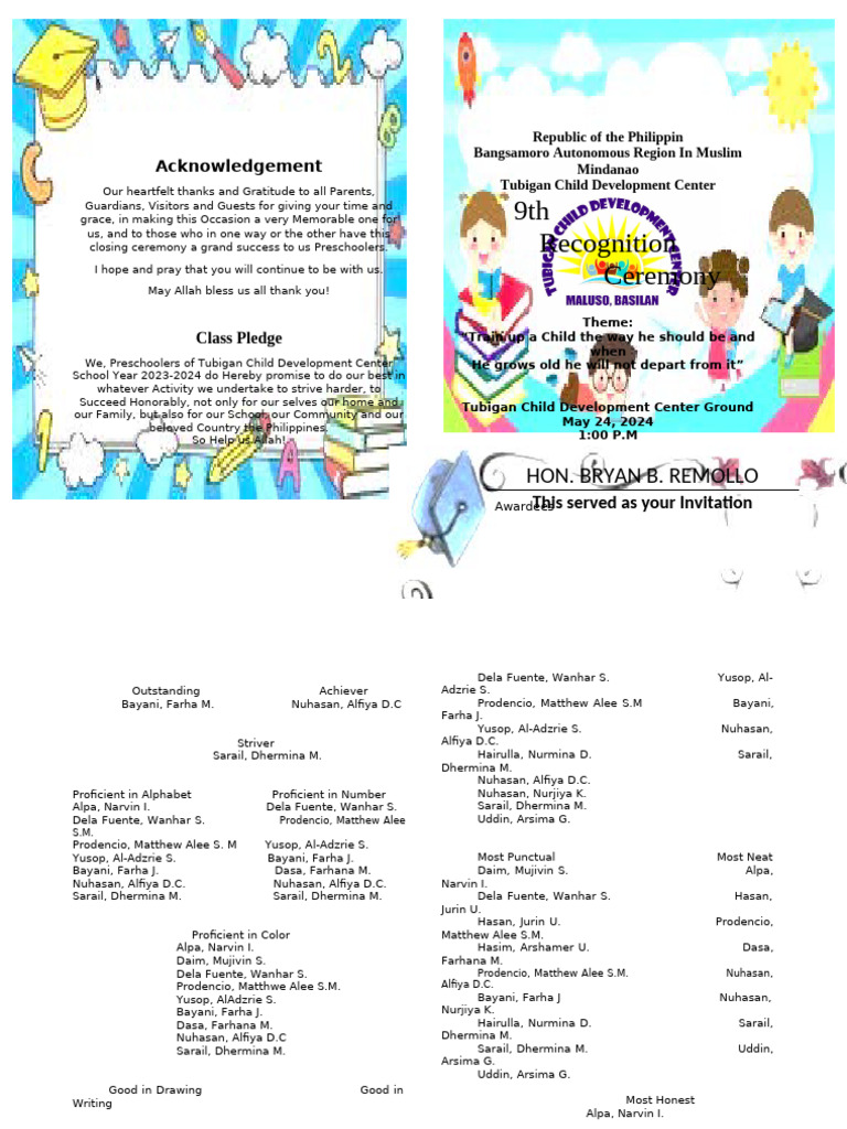 Acknowledgement | PDF