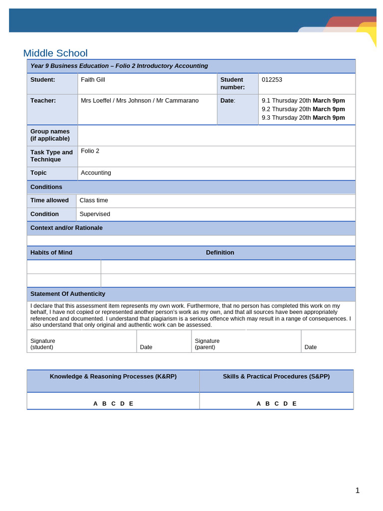 Business folio | PDF | Income Statement | Data
