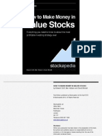 How To Make Money in Value Stocks - First Edition