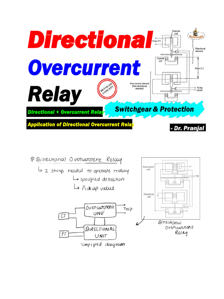 L42 Directional Overcurrent Relay | PDF
