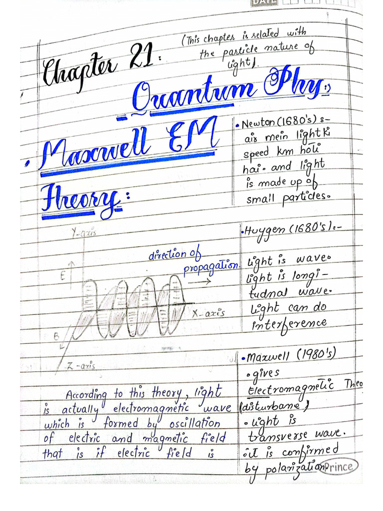 Physics.. 2nd year.. Chapter 21(Quantum Physics) | PDF