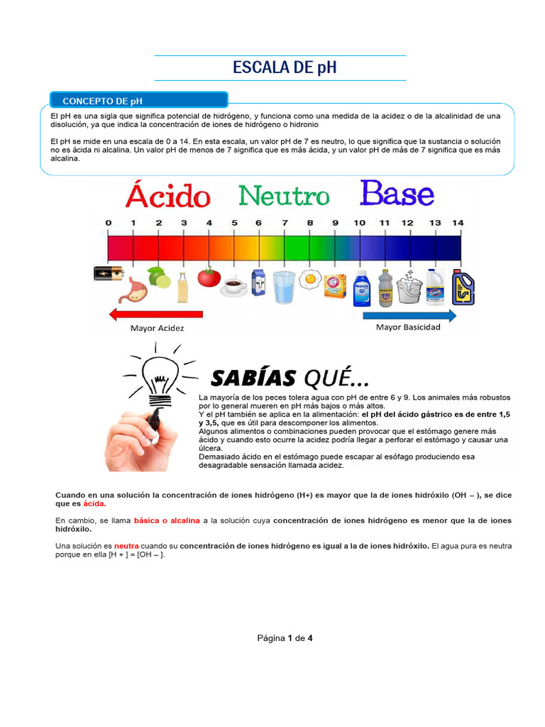Quimica PH | PDF