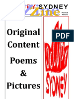 OccupySydneyZine 2012 Original Content Poems & Pictures