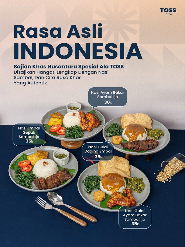 Cetak Menu Baru TU_A4 | PDF