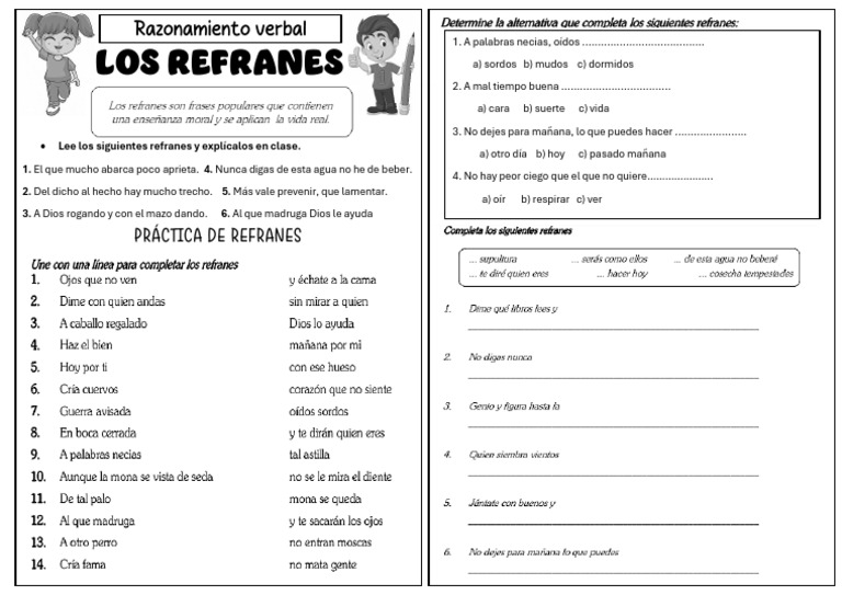 Los Refranes | PDF
