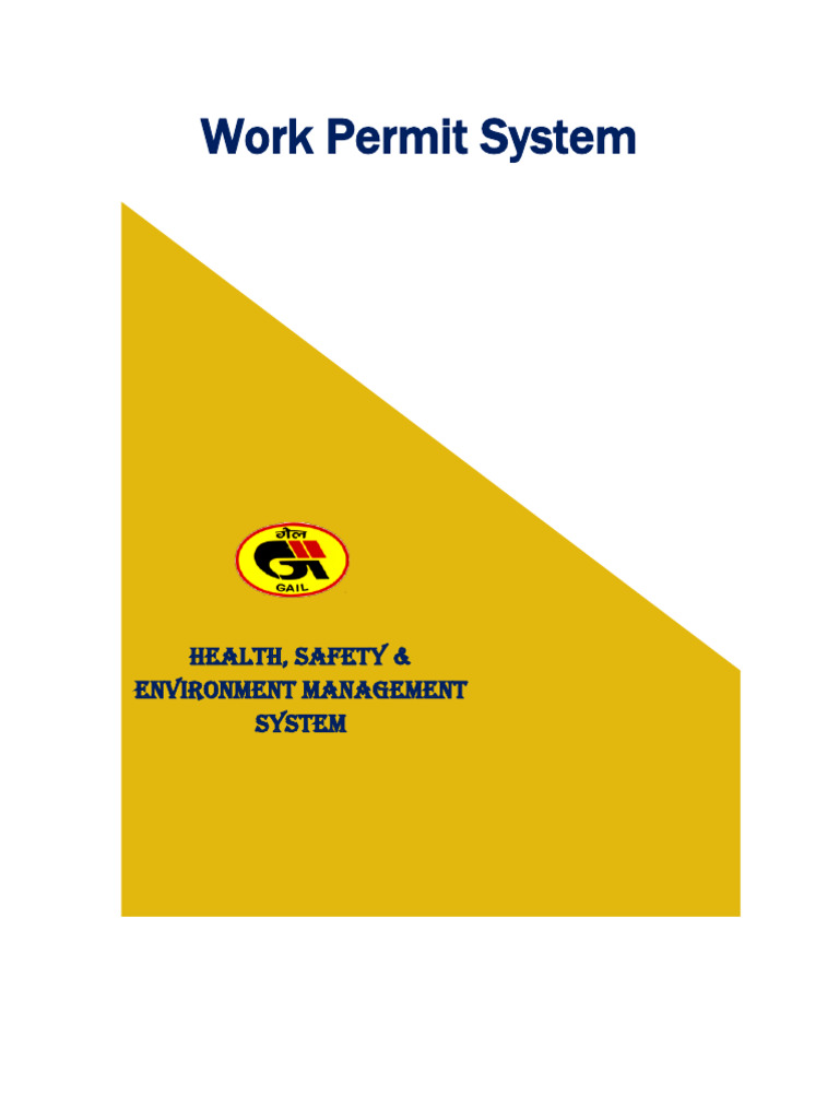 Work Permit System_Circulation_Revision 0_Approved | PDF | Safety ...