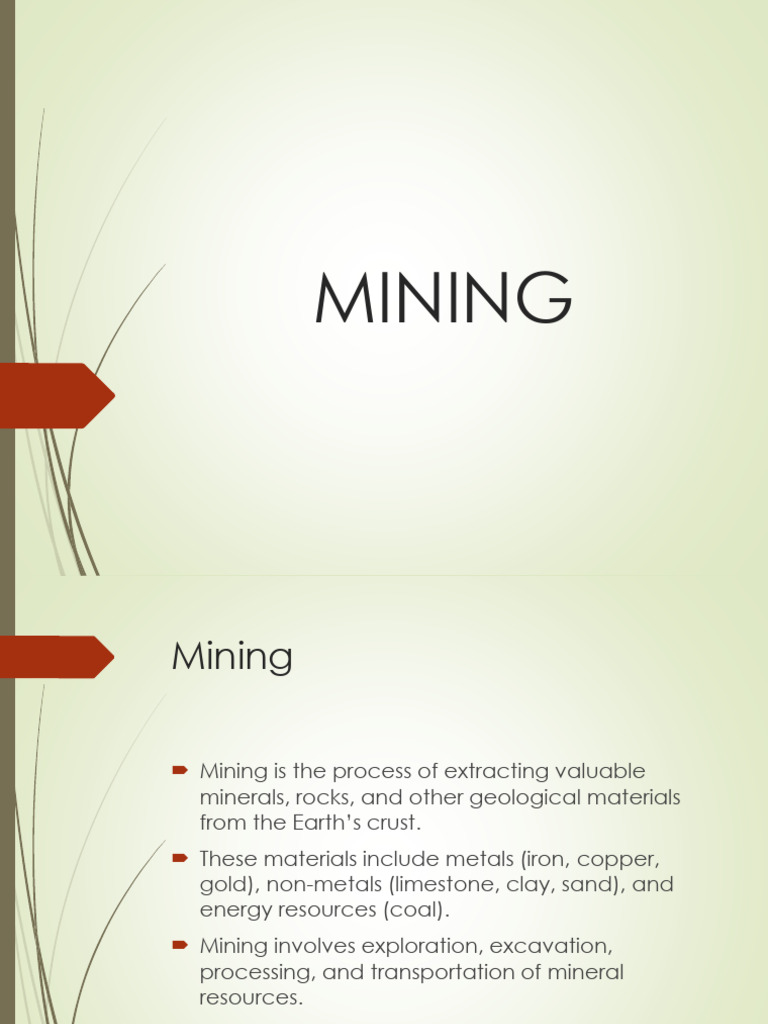 4.Mining Intro | PDF