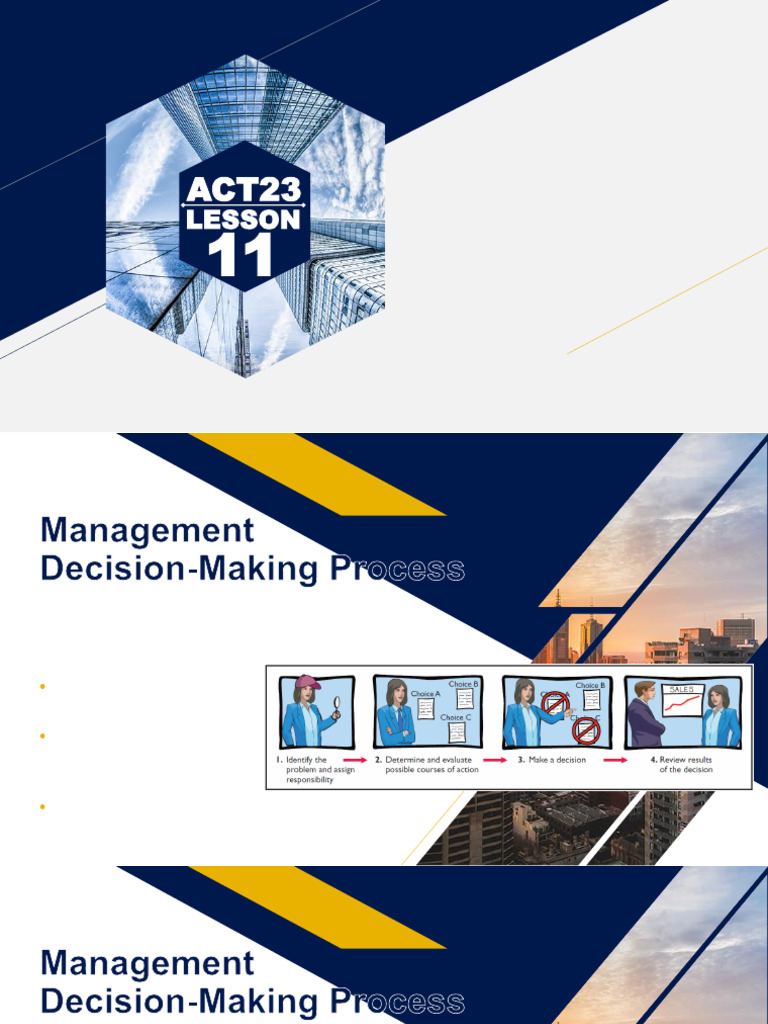 ACT23_P11-Short-Term-Non-Routine-Decision-Making | PDF | Depreciation ...