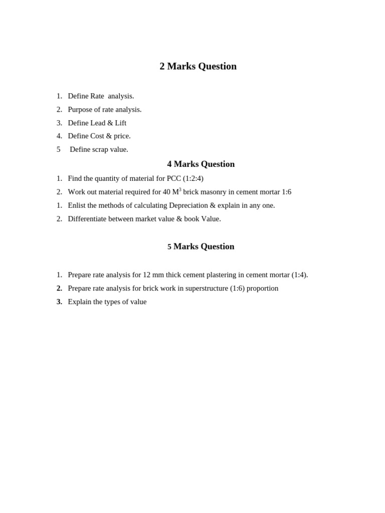 ECV QB | PDF