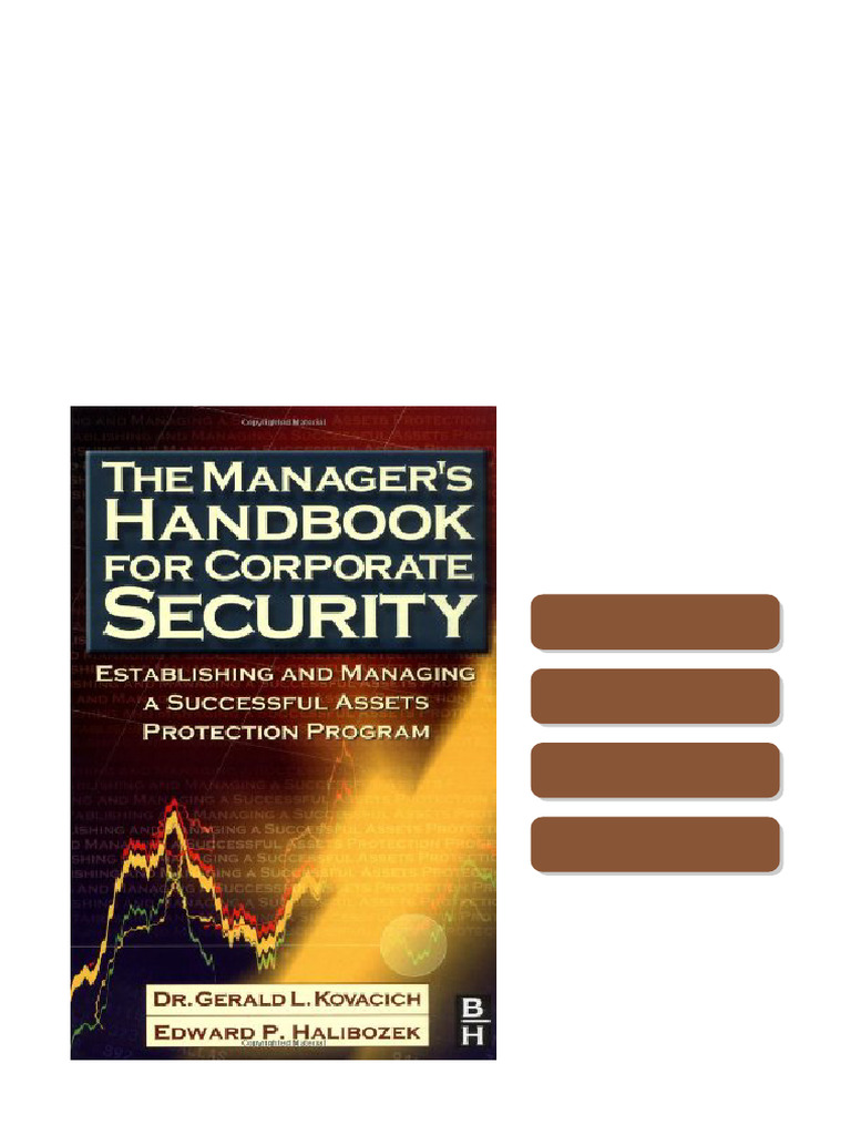 The Manager Handbook for Corporate Security Establishing and Managing a ...
