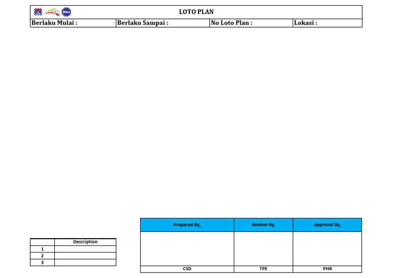 Csd Form Loto | PDF