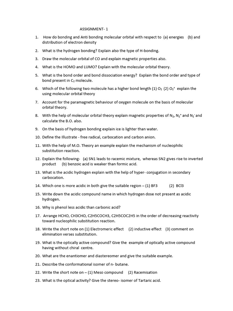 Assignment 1 | PDF