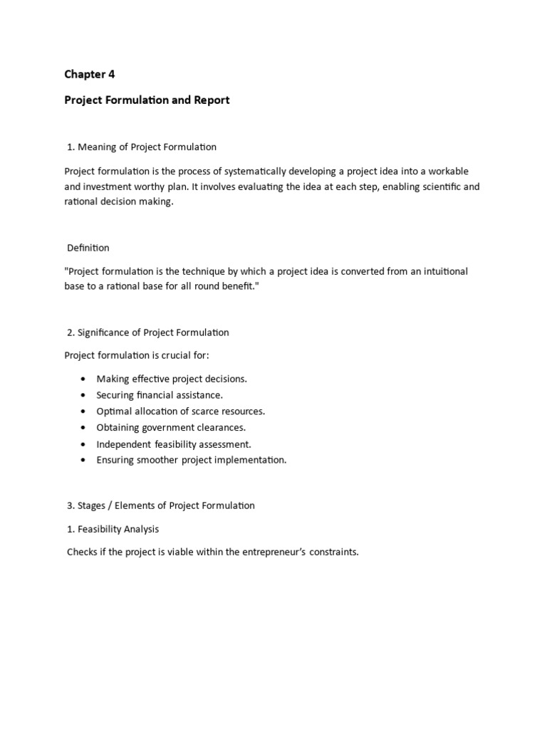 Entrepreneurship Module 4 - Notes Full | PDF | Feasibility Study ...