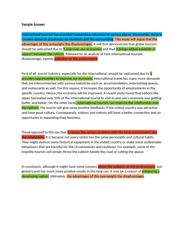 Sample Answer Adv | PDF