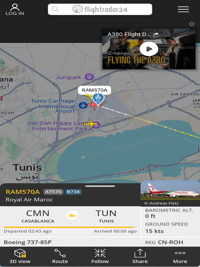 Flightradar24 Live Flight Tracker - Real-Time Flight Tracker Map | PDF