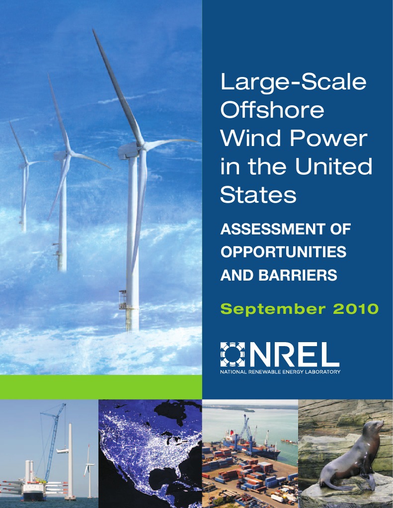 Nrel Large Offshore Wind Us | PDF | Offshore Wind Power | Wind Power