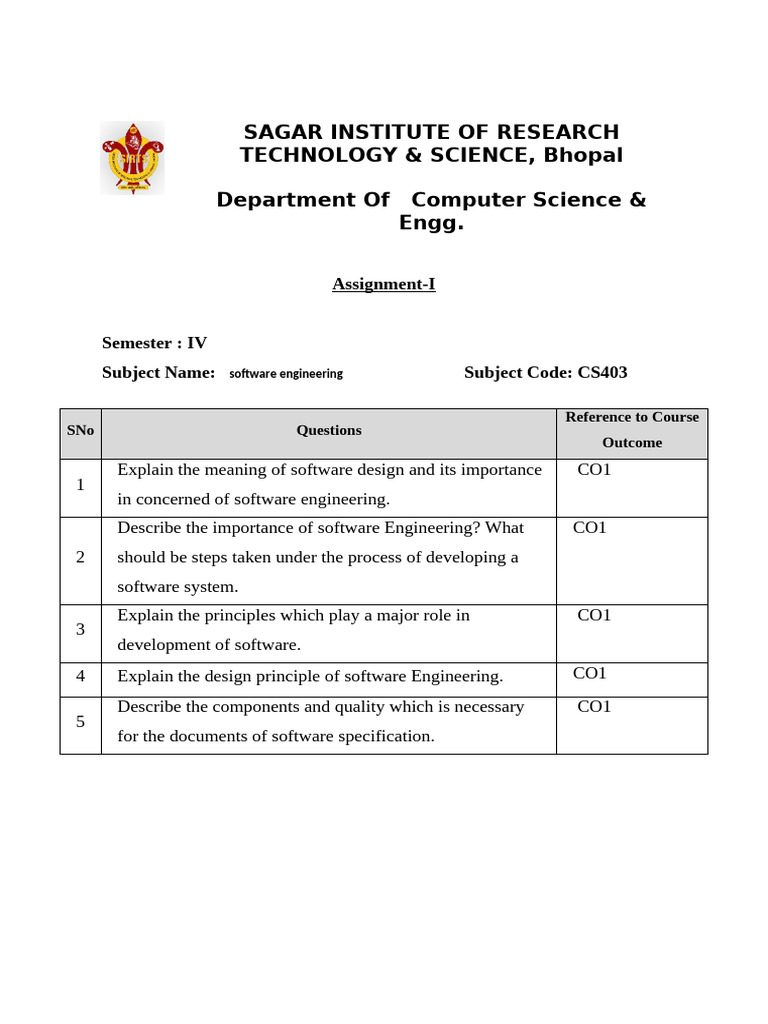 Assignments Software Engineering | PDF | Software | Software Testing