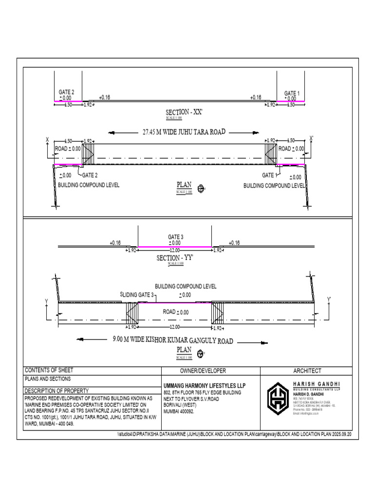 Carriageway - Plan and Section | PDF