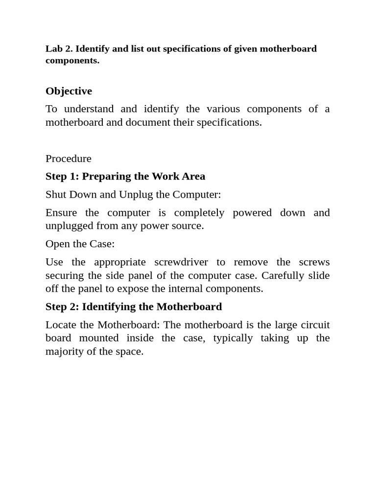 Lab 2 | PDF