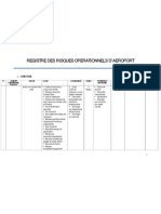 Airport Risk Analysis Template