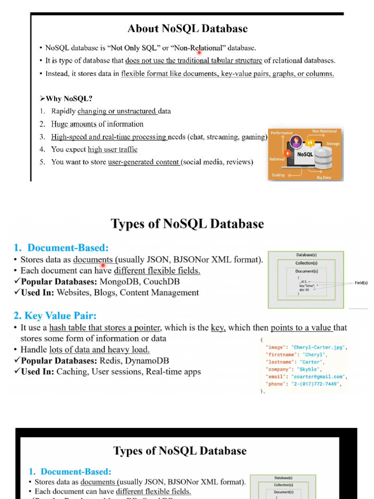 No SQL Database | PDF