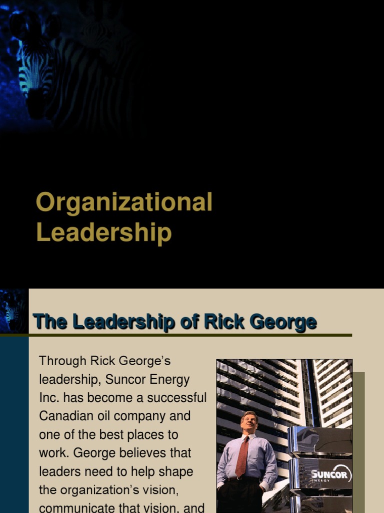 Organizational Leadership | PDF | Industrial And Organizational ...