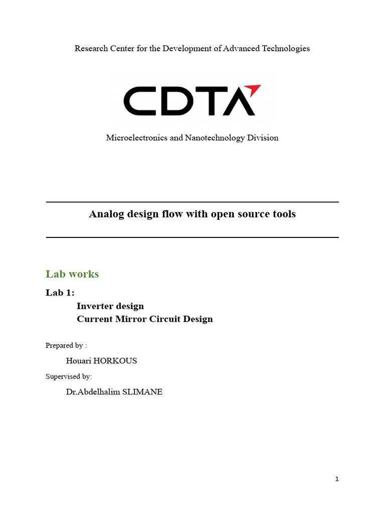 Lab work 1 | PDF