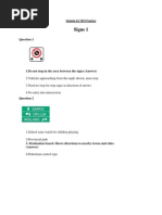 Ontario G1 Test Study Guide PDF | PDF | Traffic | Intersection (Road)