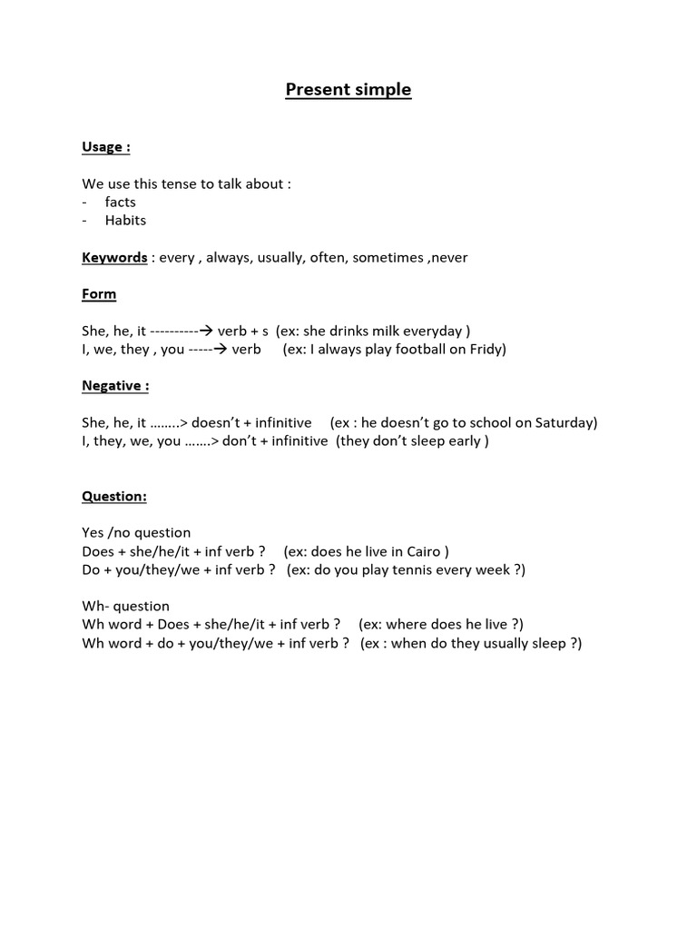 Basic.grammer.explanation | PDF | Sandwich | Verb