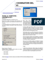 Guida Al Computer - Lezione 63 - Il Sistema Operativo: Il Desktop Parte 5