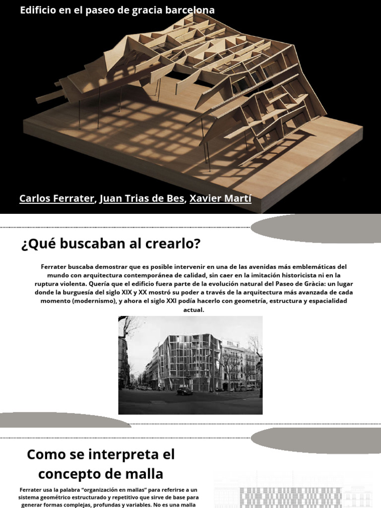 Edificio en El Paseo de Gracia Barcelona | PDF
