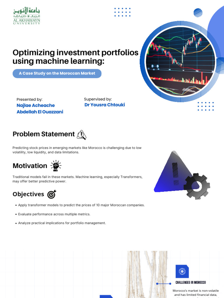 Comparison of Machine Learning Models for Investments | PDF ...