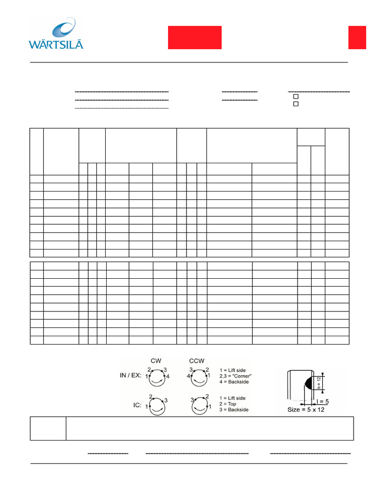 Camshaft Inspection Record | PDF | Internal Combustion Engine | Engines