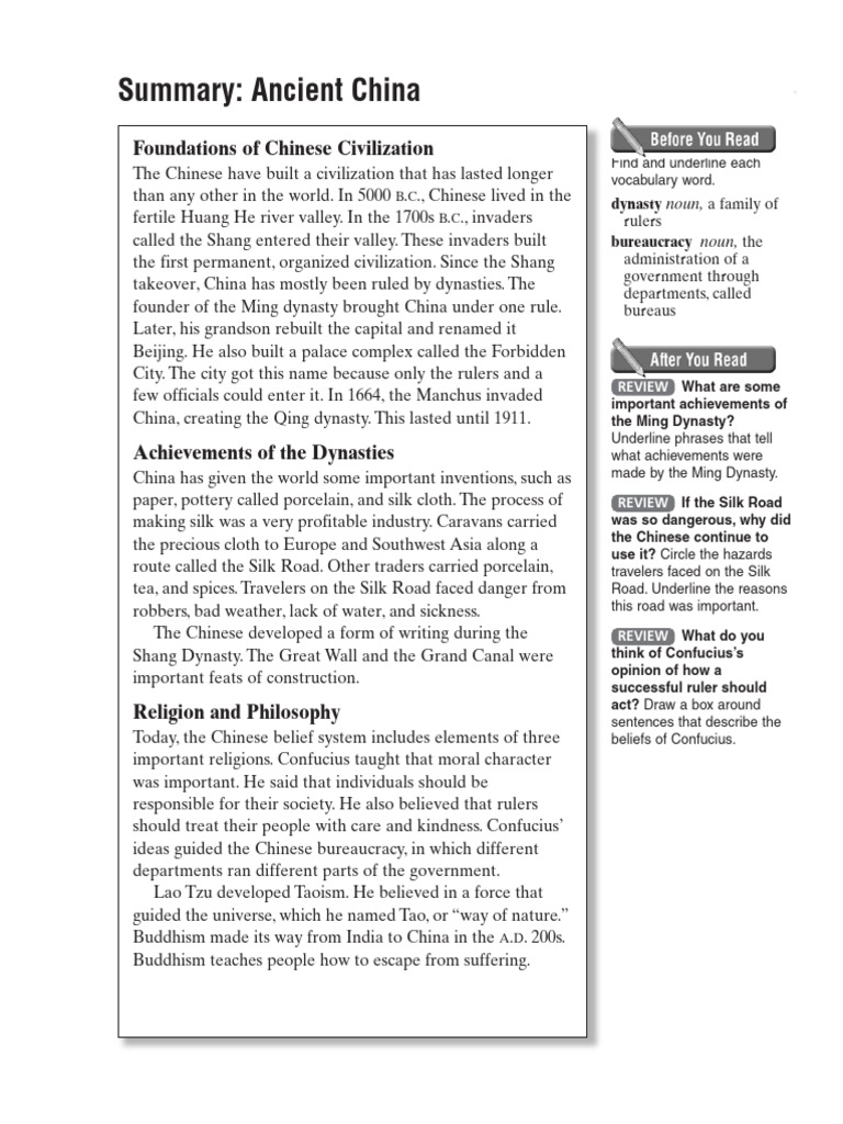 Chinese Civilization | PDF | History Of China | China