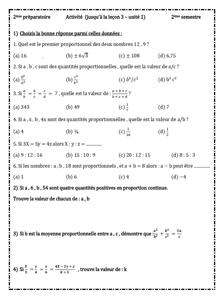 Activite (2) | PDF