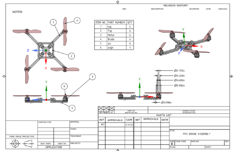 Drone Assembly | PDF