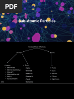 Comprehensive List of Subatomic Particles | PDF | Elementary Particle ...