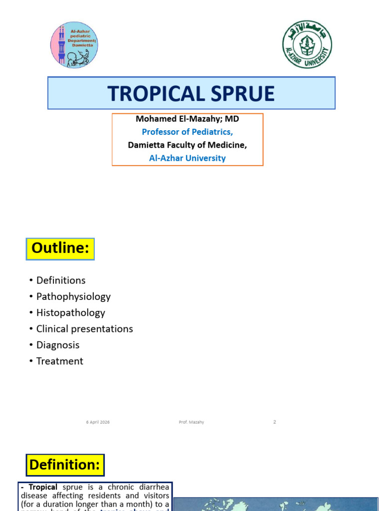 Tropical Spru | PDF | Coeliac Disease | Diarrhea