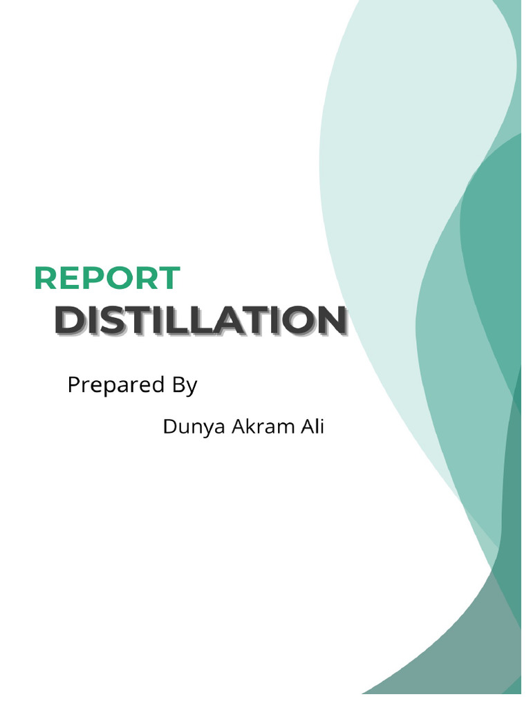 Distillation of Desil | PDF