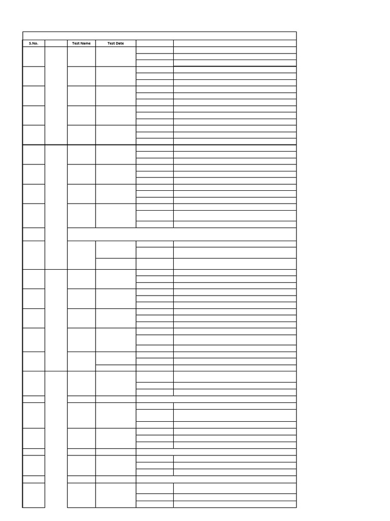 XII -JEE - Test Schedule 2026-27 Integrated Batch | PDF | Physics ...