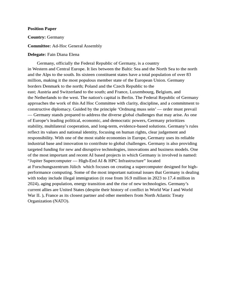 Position Paper - Copy | PDF
