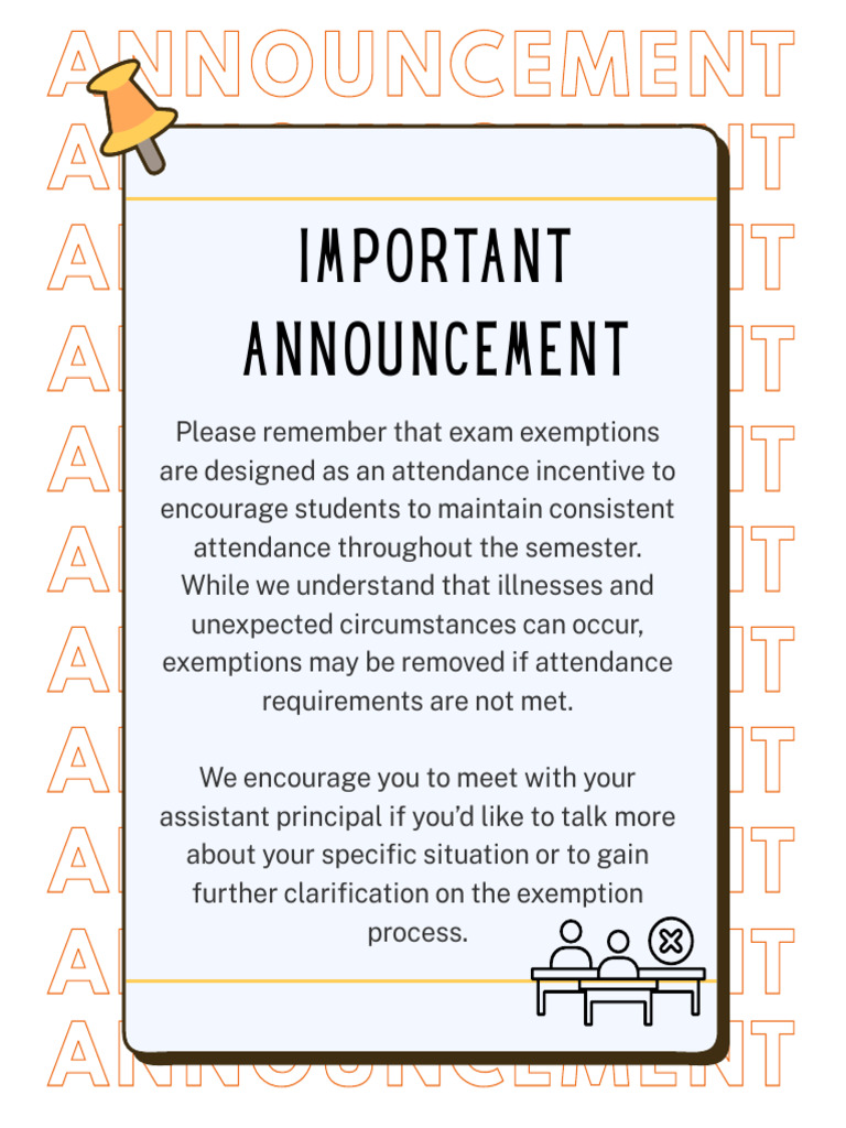 Exam Exemptions | PDF
